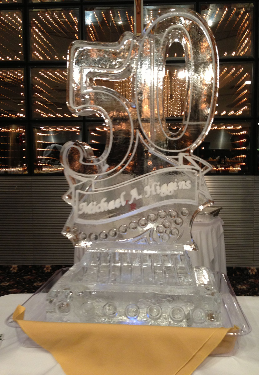 Any Or Letter Ice Sculpture Or Luge